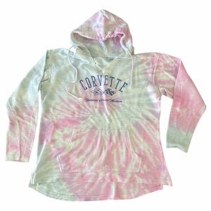 Corvette National Corvette‎ Museum Tie-Dye Hoodie - Size 2XL